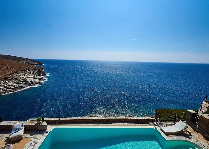 Дом отдыха Stoneflower With Breathtaking Sunsets Koundouros